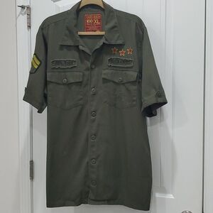 Hard Rock Cafe Mens, New York Button Down Shirt, Size Xl